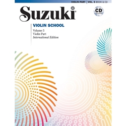 Suzuki Violin School Violin Part/CD, Volume 5: Revised/International Edition -