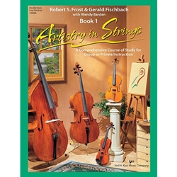 Artistry In Strings, Book 1 - Double Bass-Low Position -