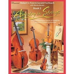 Artistry In Strings, Book 2 - Piano Accompaniment -