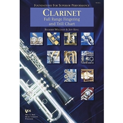 Foundations For Superior Performance Full Range Fingering and Trill Chart - Clarinet -