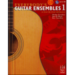 Everybody's Guitar Ensembles, Book 1 with CD (NFMC) - Guitar