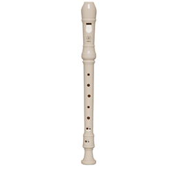 Yamaha YRS-24BY Soprano Recorder, Cream