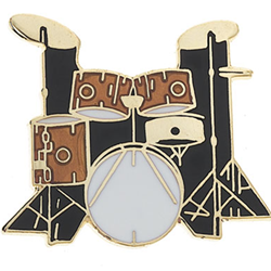 AIM Gifts 52B Drum Red Pin