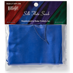Ann Hodge HSFB2 Blue Silk Flute Swab