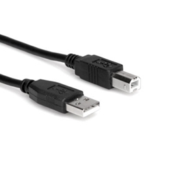 Hosa USB205AB USB-A to USB-B, 5 Ft.