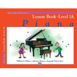 Alfred's Basic Piano Library 1A Lesson - piano