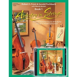 Artistry In Strings, Book/CD 1 - Double Bass-Middle Position -