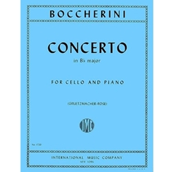 Concerto In Bb Major - Cello