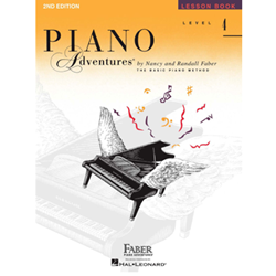FPA 4  Lesson - Faber Piano Adventures - 2nd Edition