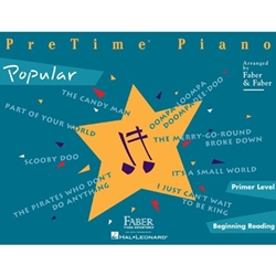 FPA Pre-Time Piano 0 Popular (Primer) - Faber Piano Adventures - piano