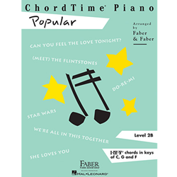 FPA Chord-Time Piano 2B Popular - Faber Piano Adventures - piano