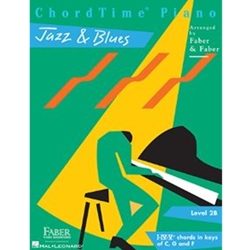 FPA Chord-Time Piano 2B Jazz & Blues - Faber Piano Adventures - piano