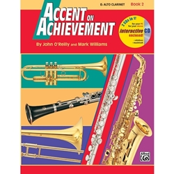 Accent on Achievement, Book 2 - Eb Alto Clarinet -