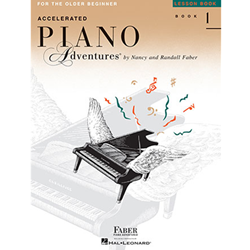 Accel Pno Adv 1 Lesson - Accelerated Piano Adventures - piano
