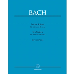 Six Suites for Violoncello solo BWV 1007-1012 - Cello