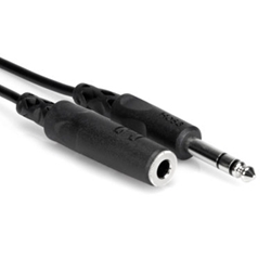 Hosa HPE310 Headphone Ext Cable 1/4" TRS - 1/4" TRS