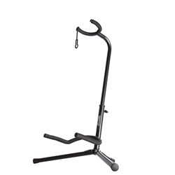 On Stage XCG-4 Black Tripod Guitar Stand, Single Stand