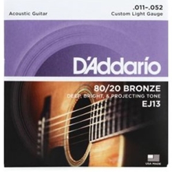 D'Addario EJ13 11-52 80/20 Bronze