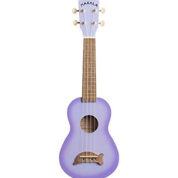 Kala MK-SD/PL Dolphin Soprano Ukulele - Purple
