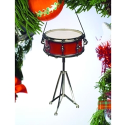 Music Treasures 463096 Red Snare Drum Ornament