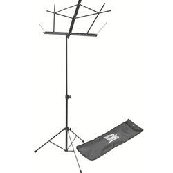SM7 On Stage Black Stand w/ Brass Bell Logo