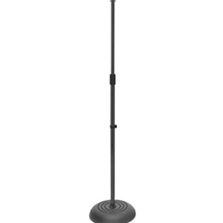 On Stage MS7201B Round Base Mic Stand - Black