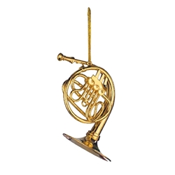 Music Treasures 463047G French Horn Ornament