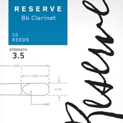 D'Addario DCR1035 Reserve Clarinet Reeds #3.5