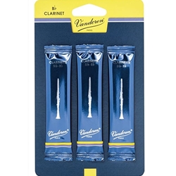 Vandoren CR102/3V #2 Bb Clarinet Reeds (3 pack)