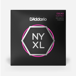 D'Addario NYXL0940BT NYXL Super Light 9-40 Balanced Tension Electric Strings