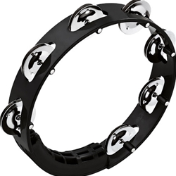 Meinl HTT8BK 8" Tambourine, Black