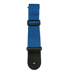 Henry Heller HPOL-ROY Blue Guitar Strap w/ BB Logo