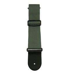 Henry Heller HPOL-GRY Gray Guitar Strap w/ BB Logo