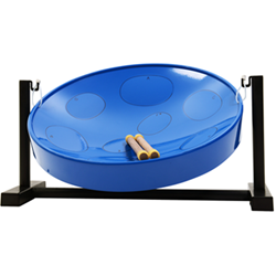 Panyard W1085 Jumbie Jam Tabletop Steel Drum Blue