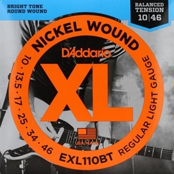 D'Addario EXL110BT 10-46 BT XL Nickel Wound