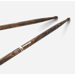 Promark TX5AW-FG ProMark Classic Forward 5A FireGrain Hickory Drumstick, Oval Wood Tip