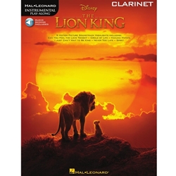 The Lion King - Clarinet Instrumental Play-Along Book - Clarinet